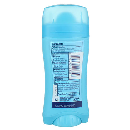 Secret Anti-Perspirant Deodorant Invisible Solid Shower Fresh 2.60 oz (Pack of 7)