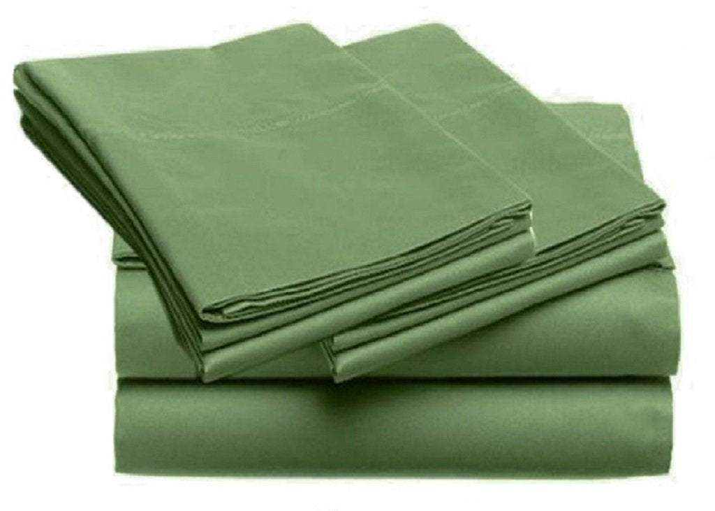 1800 Series Hotel-Quality Luxury 4 Piece ULTRA SOFT WRINKLE-FREE Microfiber Bed Sheets Set (Chelsea Loft 21/Jill Morgan/1800 Series Home) King-Taupe