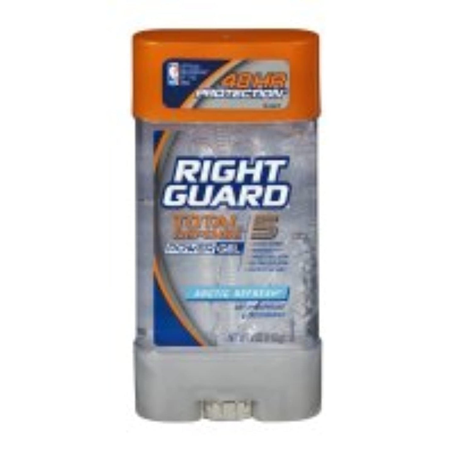 Central Sales Company Right Guard Total Defense 5 Power Gel Antiperspirant Deodorant, Arctic Refresh - 4 Oz