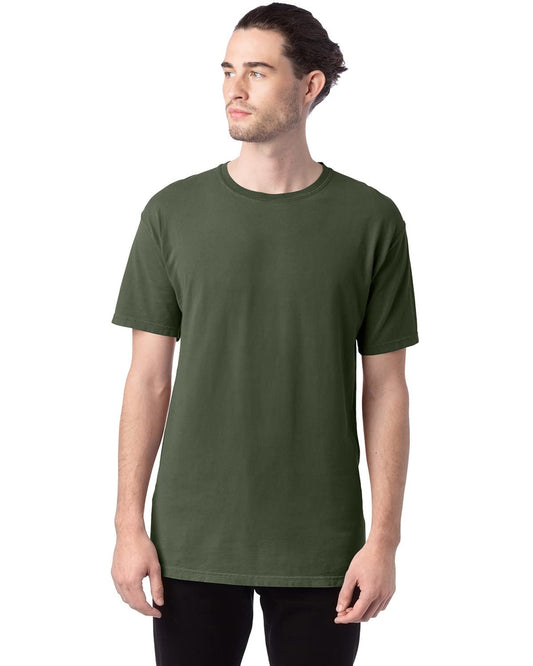 Hanes Men's Garment-Dyed T-Shirt-MOSS-3XL
