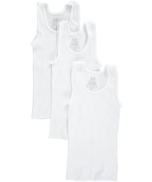 Fruit of the Loom Big Boys' A-shirt, White, size Xlarge