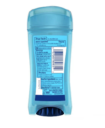 Secret Outlast Outlast XTEND Clear Gel Antiperspirant & Deodorant, Unscented, 2.6 Oz (2 Pack)