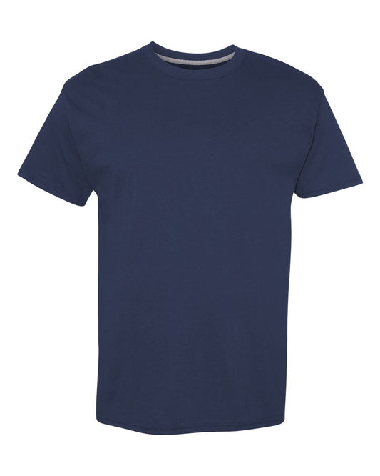 Hanes Men's X-Temp Crewneck Short-Sleeve T-Shirt (Medium), Navy