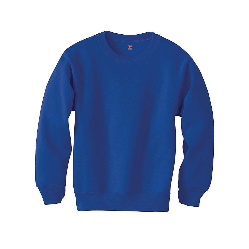 Hanes ComfortBlend EcoSmart Crewneck Sweatshirt (P360) Deep Royal Blue, L