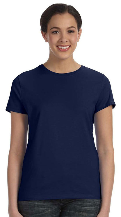 Hanes - Perfect-T Women’s T-Shirt - SL04-3XL - Navy