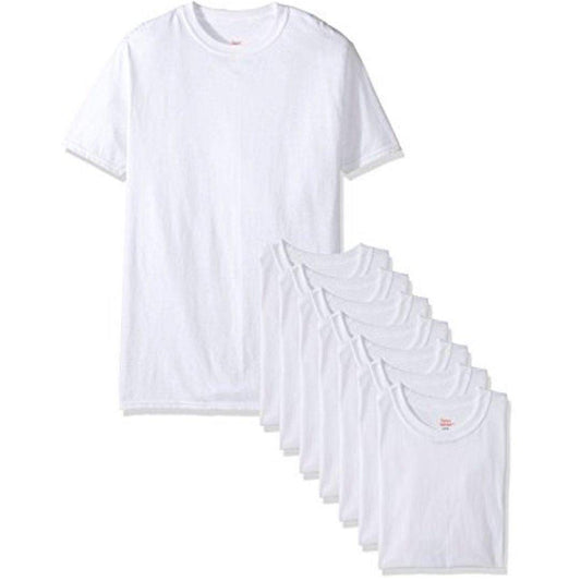 Hanes Men's 7 Pack FreshIQ ComfortSoft Crewneck T-Shirt (White, X-Large (46" - 48" Chest))