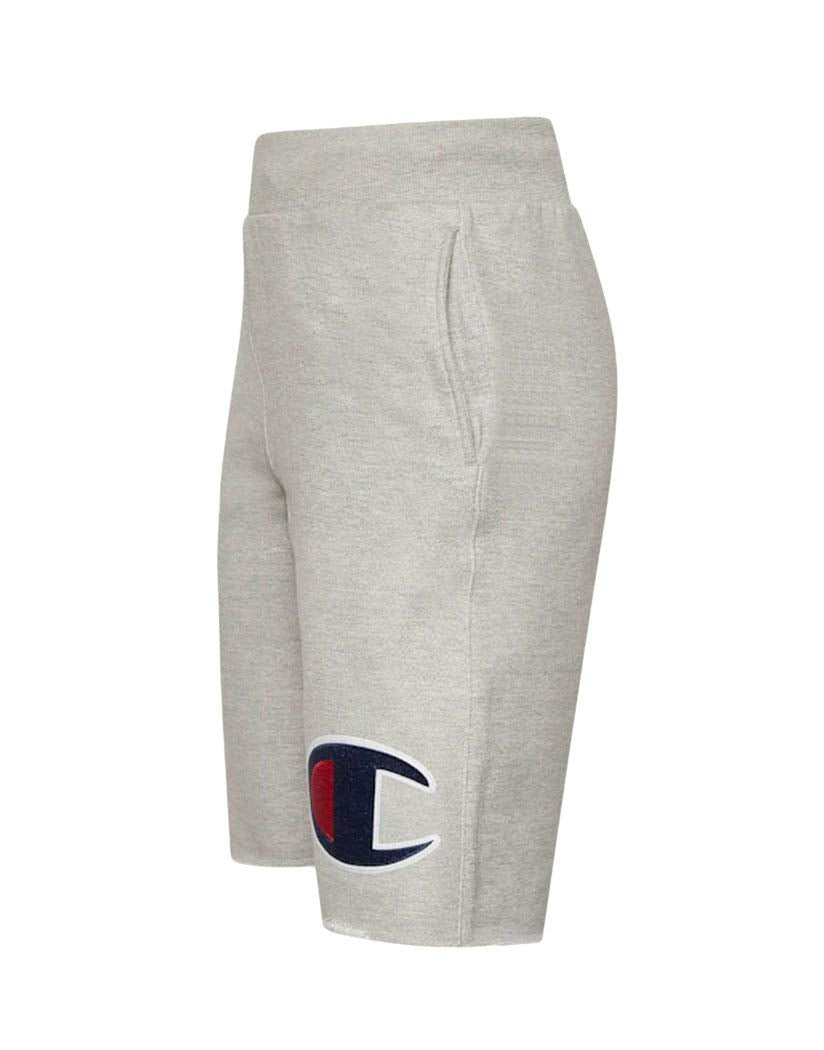 Champion LIFE Reverse Weave Cut Off Shorts, Big C Oxford Grey, X-Large