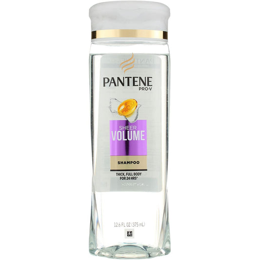 Pantene Pro-V Sheer Volume Free Flowing Fullness Shampoo 12.60 oz (Pack of 7)
