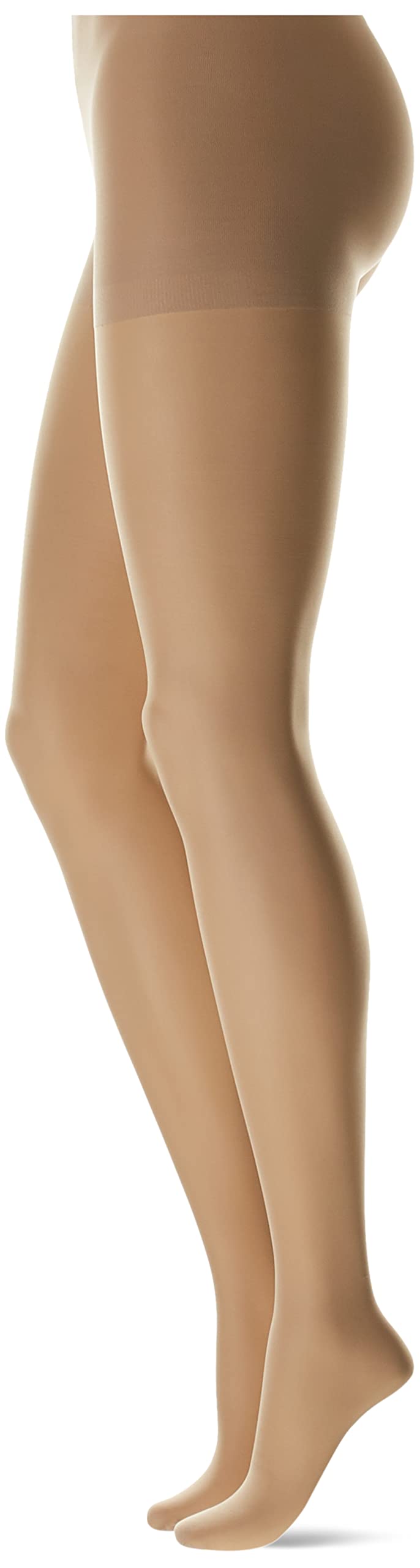 Hanes womens Hanes Women's Silk Reflections Plus Control Top Enhanced Toe P16 pantyhose, Nude, 4 5 US