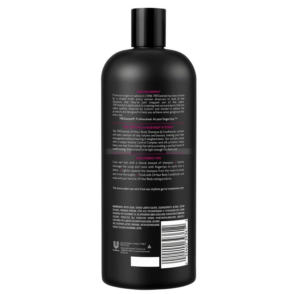 TRESemmé Shampoo Amplified Volume For Fine Hair 24 Hour Volume 28 Fl Oz