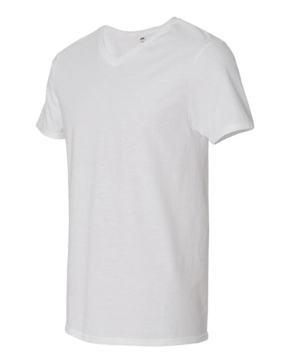 Fruit of the Loom SFVR Sofspun T-Shirt (White, Small)