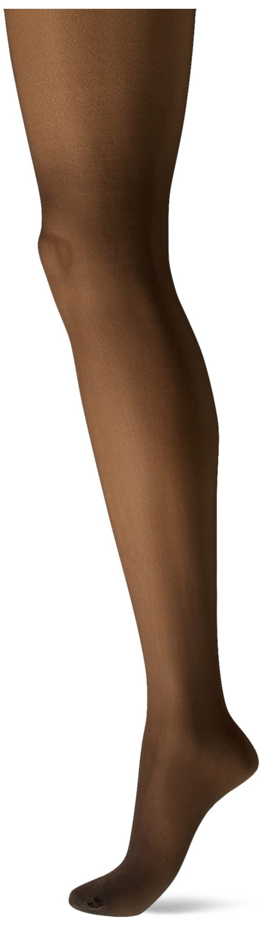 L'eggs Women's Sheer Energy Control Top Toe Pantyhose, Off Black, Q
