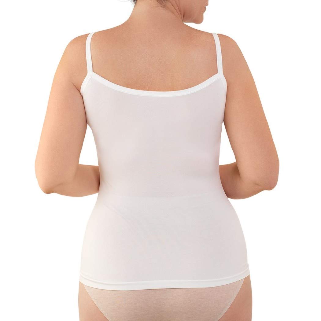 Fruit of the Loom Plus Size Women's 2pk Seamless Cami, 1 Black / 1 Nude, XXX-Large