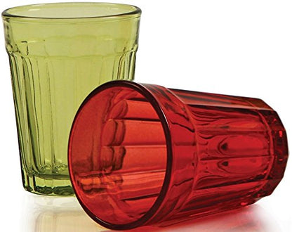 Circleware Skyline Whiskey Shot Glasses, Set of 6, Fun Heavy Base Home and Kitchen Entertainment Beverage Drinking Glassware for Liquor and Bar Barrel Dining Décor Cups, 2 oz