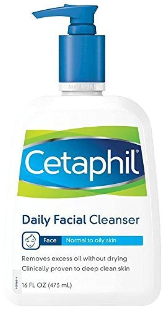 Cetaphil Daily Facial Cleanser, 16 oz
