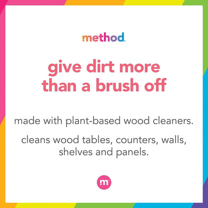 Method Wood for Good Daily Clean Almond, 28 fl oz (Pack of 2)