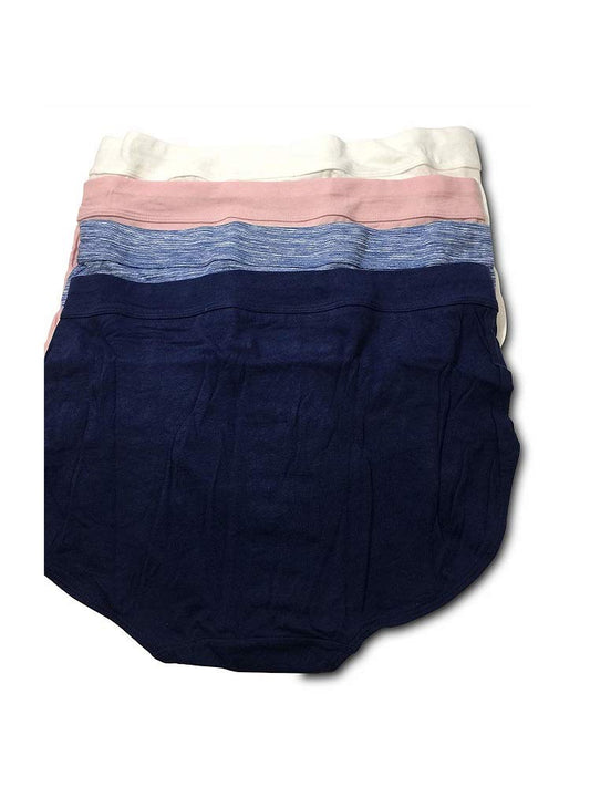 Bali Women 4-Pack Cotton Modal Ultra Soft Brief Panty Blue S