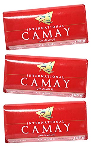 Camay CLASSIC Softly Scented Bar Soap (PACK OF 3) All-in-one exfoliating and moisturizing soap Leaves Skin Smooth & Radian! Great for Hands, Face & Body! (3 Bars, 4.4oz Each Bar)