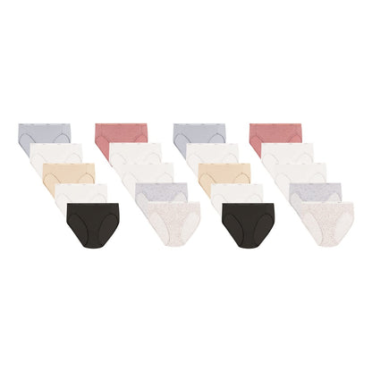 Hanes womens Cotton briefs underwear, Assorted - 5 Pack, 12 US
