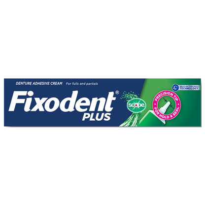 Fixodent Control Denture Adhesive Cream Plus Scope Flavor 2 oz (Pack of 5)