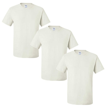 Jerzees Men's Dri-Power Short Sleeve T-Shirt (Pocket & No, Pocket-3 Pack-Oxford, X-Large