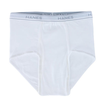 Hanes Men's White Briefs 3 Pack (White - S)