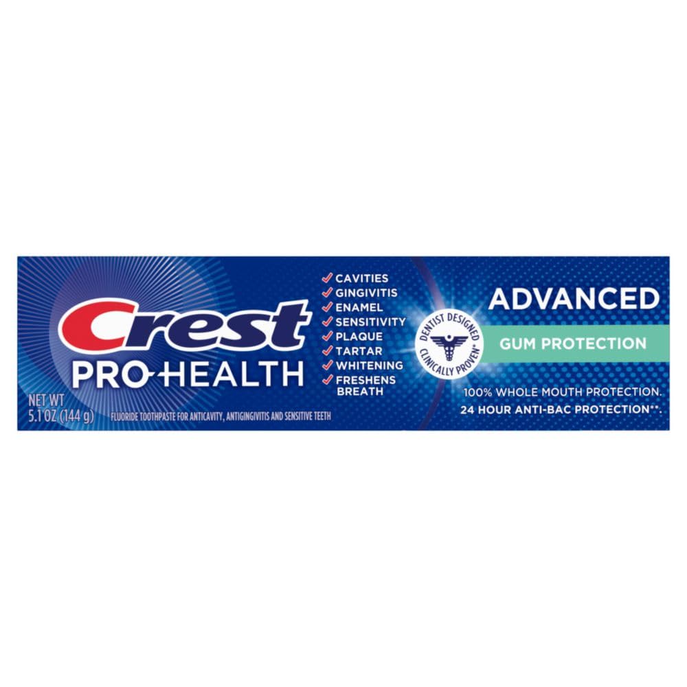 Crest Pro-Health Advanced Gum Protection Toothpaste, 5.1 oz (Pack of 2)