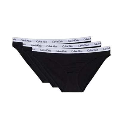 Calvin Klein Carousel 3-Pack Bikini Black/White/Pastel Lilac XL (Women's 16)