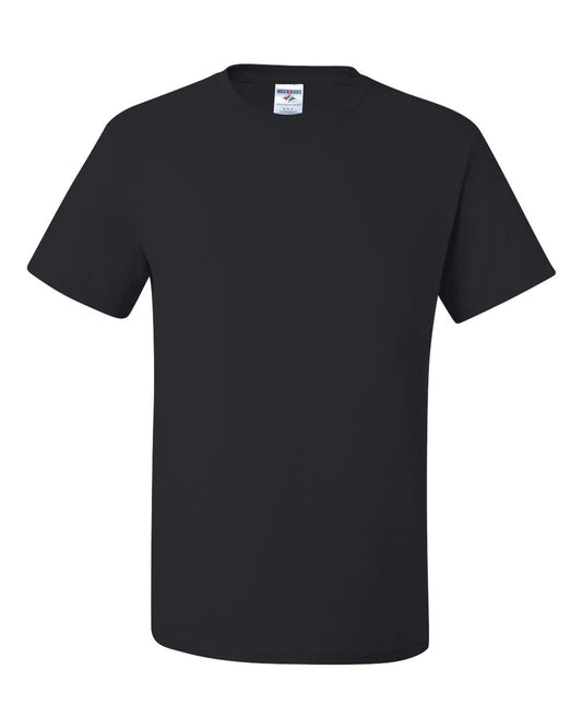 Jerzees Mens DRI-POWER Active Short Sleeve Crew T-Shirt, JZ29MR, 3X, Black