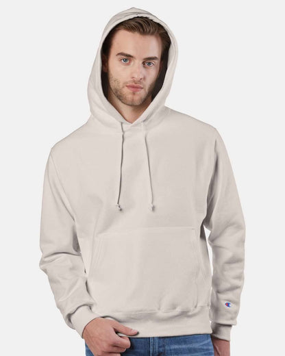 Champion Mens Reverse Weave Hooded Sweatshirt, 3XL, Sand