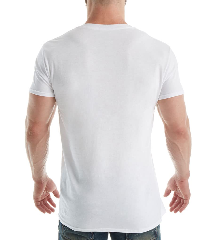 Fruit of the Loom 2828 3 Pack Small Crew Neck T Shirt,White