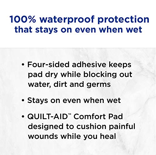 BAND-AID Bandages Water Block Plus Clear Assorted Sizes 30 Each (Pack of 2)