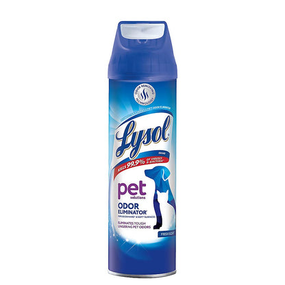 LYSOL Pet Odor Eliminator, 15 Oz (Pack of 4)