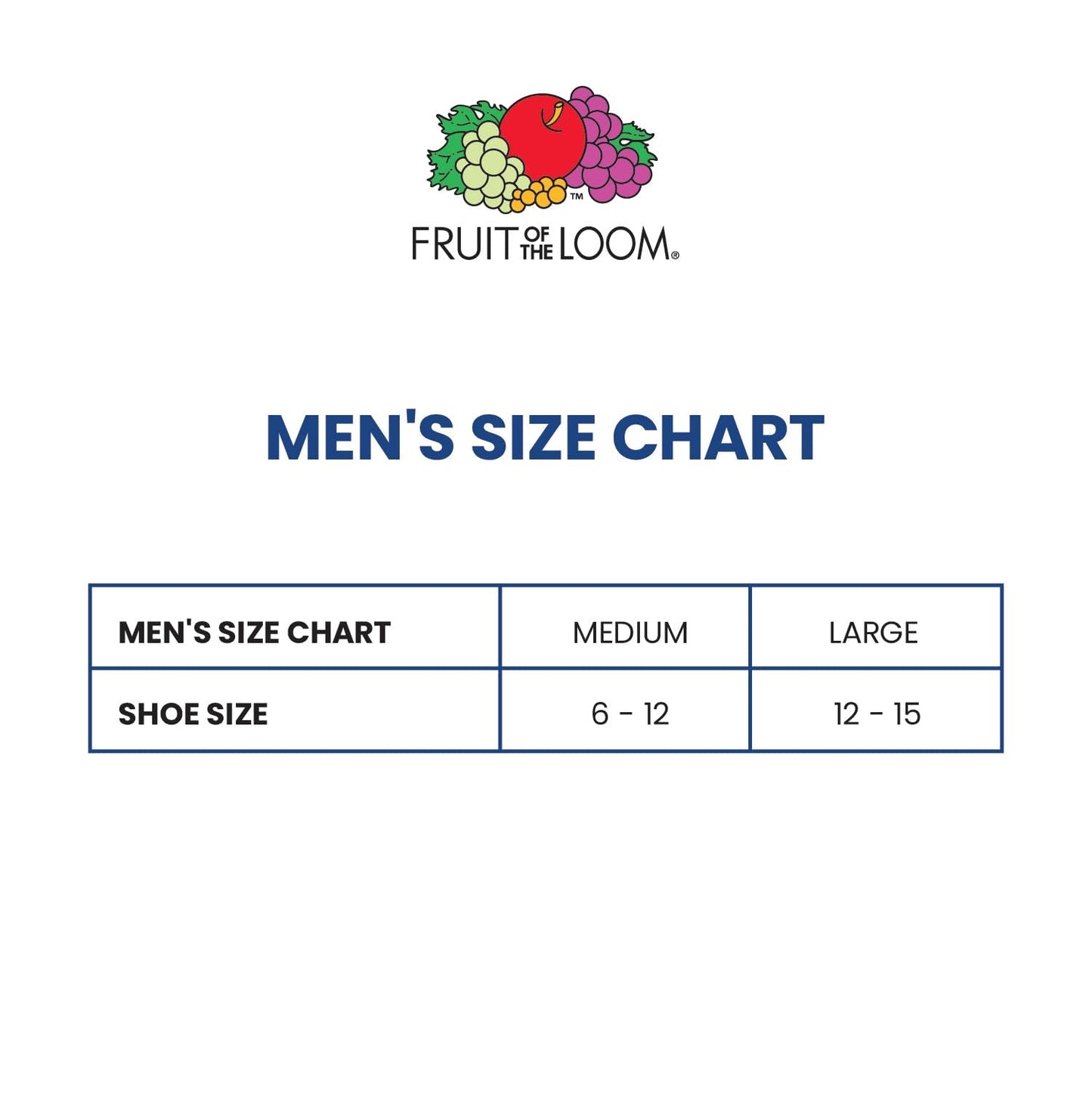Fruit of the Loom Men's Dual Defense Crew Socks (12 Pack), White, Medium (6 - 12)