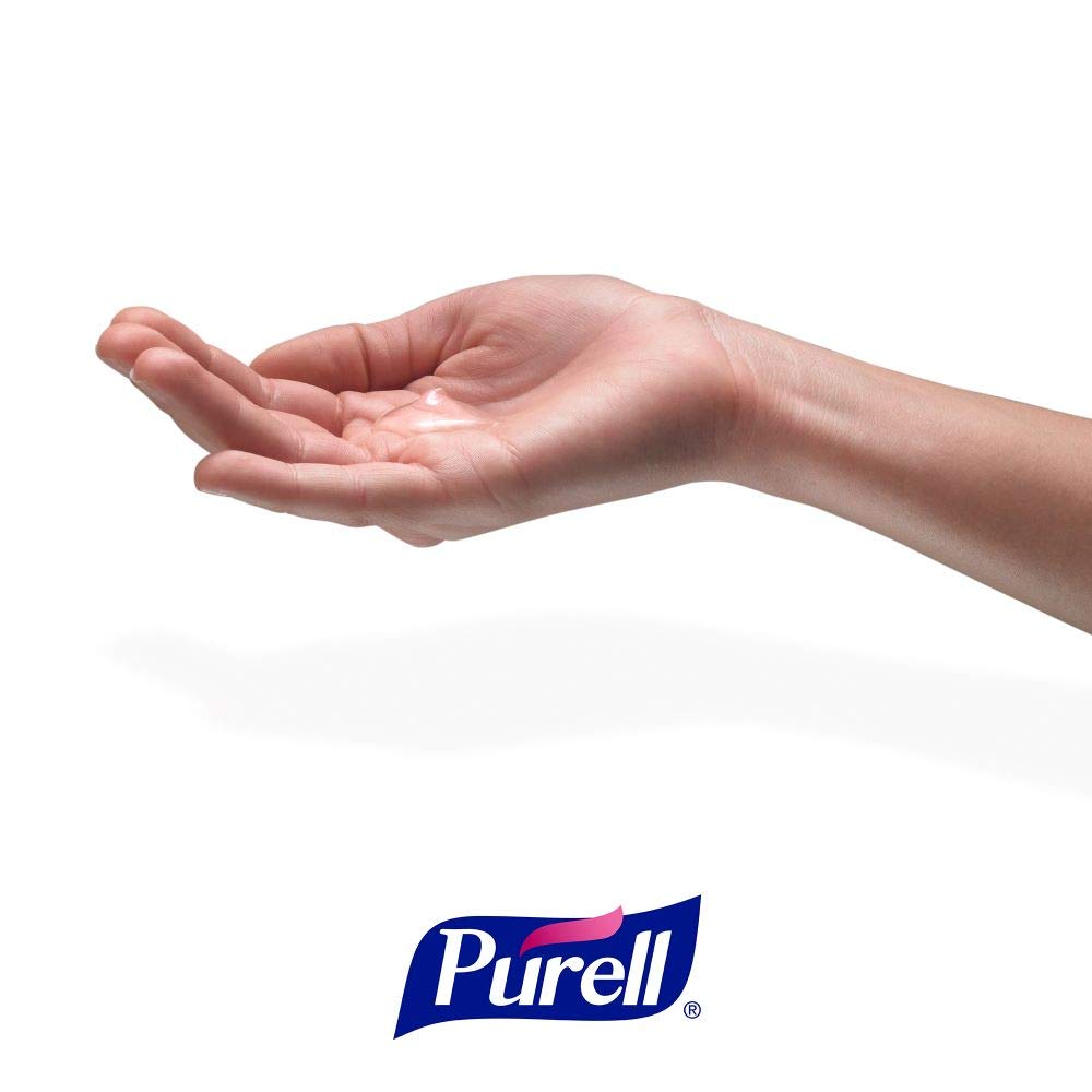 PURELL Advanced Hand Sanitizer Refreshing Gel, Clean Scent, 2 fl oz Travel Size Flip-Cap Bottle (Pack of 24) - 9605-24