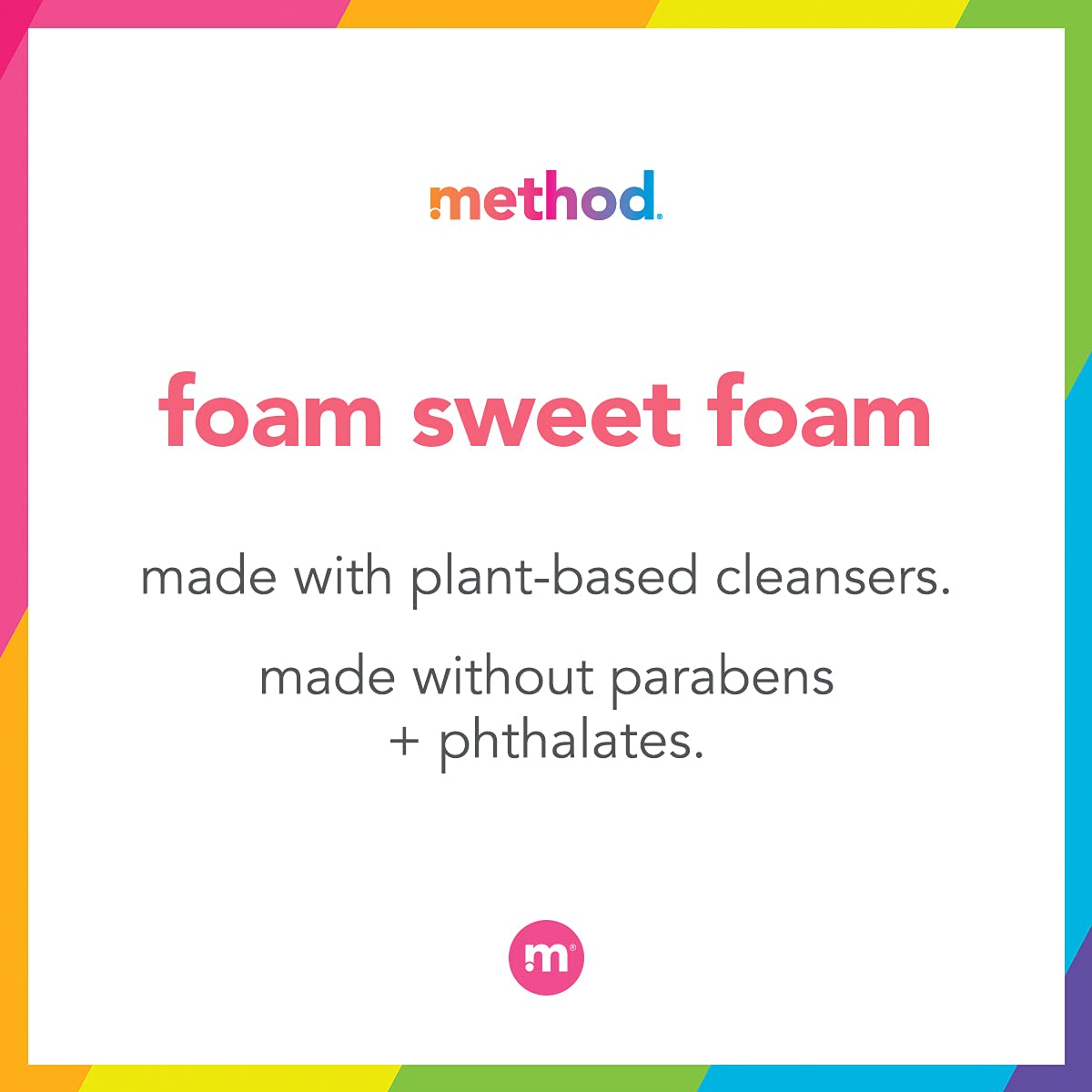 Method Foaming Hand Soap Refill, Pink Grapefruit, Packaging May Vary, 28 oz Pack of 6)