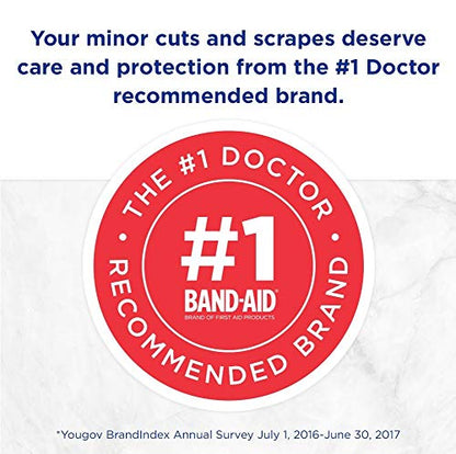 BAND-AID Bandages Water Block Plus Clear Assorted Sizes 30 Each (Pack of 2)