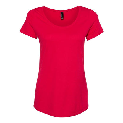 Hanes Womens Modal Triblend T-Shirt (MO150) Solid White trbl xs