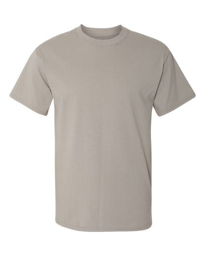 Hanes Men's Short Sleeve Beefy T-Shirt, Vintage Grey, Large