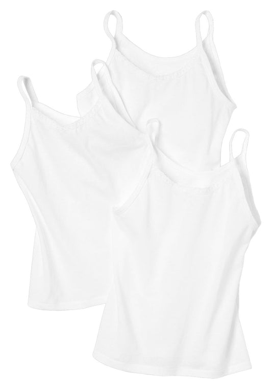 Hanes Toddler Girls Assorted Camis 3-Pack Assorted 4T