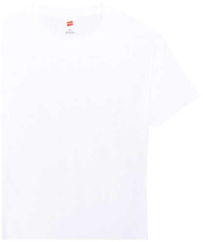 Hanes Men's ComfortSoft T-Shirt (Pack of 4) (Large-Tall, White)