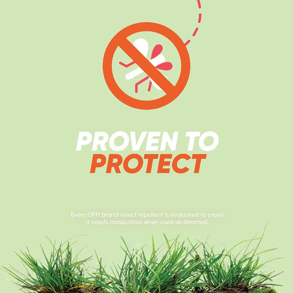 OFF! Botanicals Insect Repellent Wipes, Plant-Based Mosquito Repellent, 10 Count Individually Wrapped Wipes
