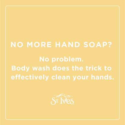 St. Ives Body Wash - Soothing Moisturizing Cleanser with Oatmeal & Shea Butter, Made with Plant-Based Cleansers and 100% Natural Extracts, 16 Oz Ea (Pack of 6)