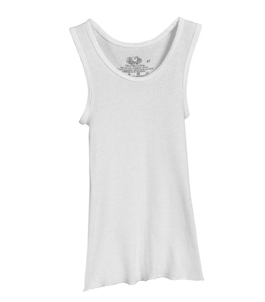 Fruit of the Loom 8-Pack Boys Classic White A-Shirts (Large (10-12))