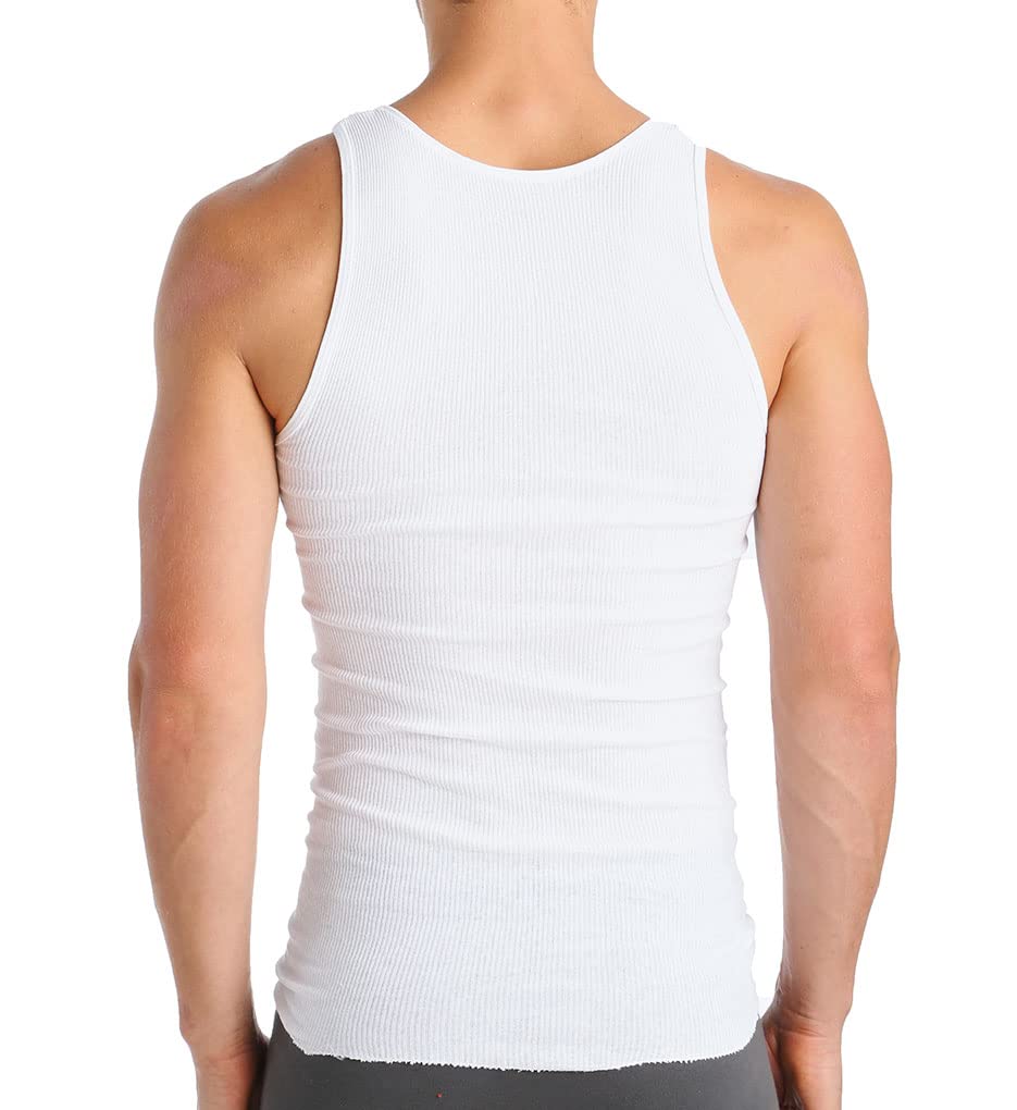 Fruit of the Loom Men's A-Shirt 3 Pack, White, Small(Pack of 3)