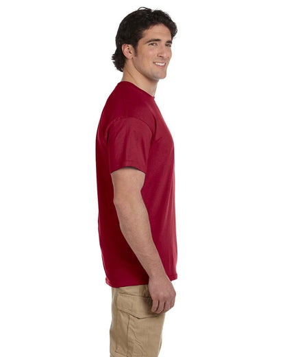Fruit of the Loom Men's Short Sleeve Crew Tee, XX-Large - Cardinal