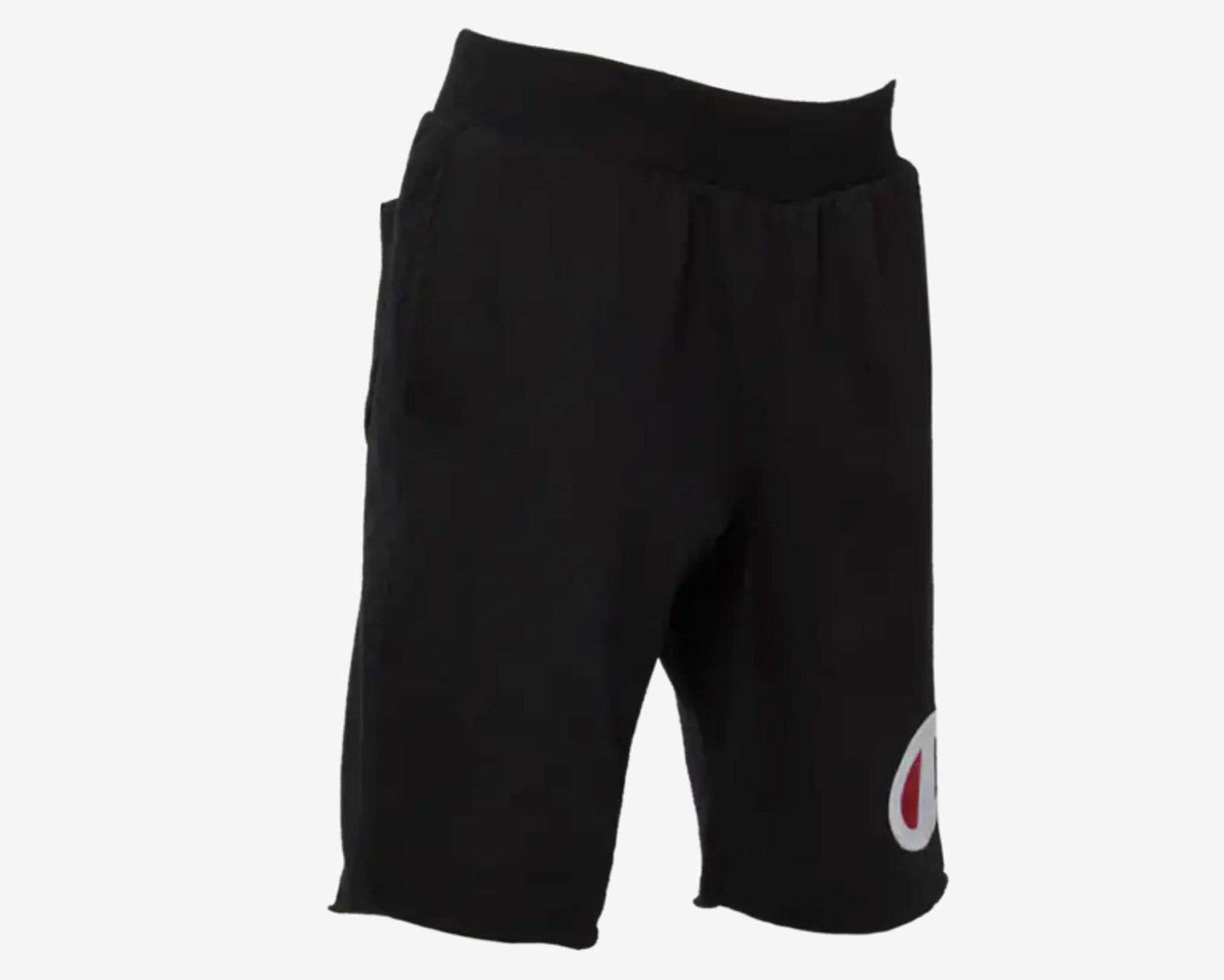Champion LIFE Reverse Weave Cut Off Shorts, Big C Black, Small