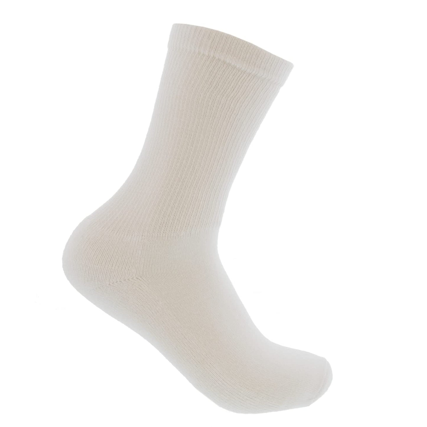 Fruit of the Loom Big and Tall Extra Cushioning Crew Sock, 5 Pairs