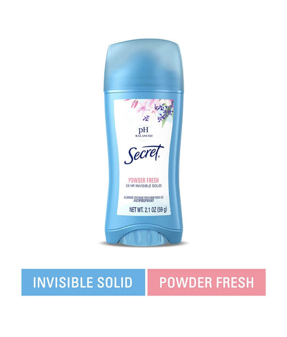 Secret Invisible Solid Deodorant, Powder Fresh (2.6 oz, 5 pk.)