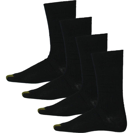 Gold Toe Men's 4-Pair Vapor-Tech Moisture Control Dress Socks
